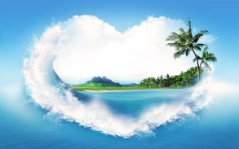 Love_heart Tropical_Ocean_Palm_Tree_39741_detail_thumb